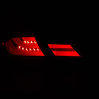 ANZO 2013-2015 Honda Civic (excludes hybrid) LED Taillights Chrome - Burkken Auto Parts