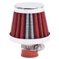 Edelbrock Valve Cover Breathers 9mm Inlet Red/Chrome - Burkken Auto Parts