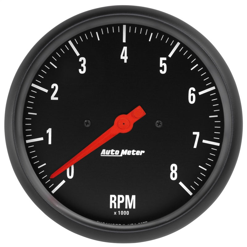 Autometer Z Series 5in. In-Dash 0-8K RPM Tachometer Gauge - Burkken Auto Parts
