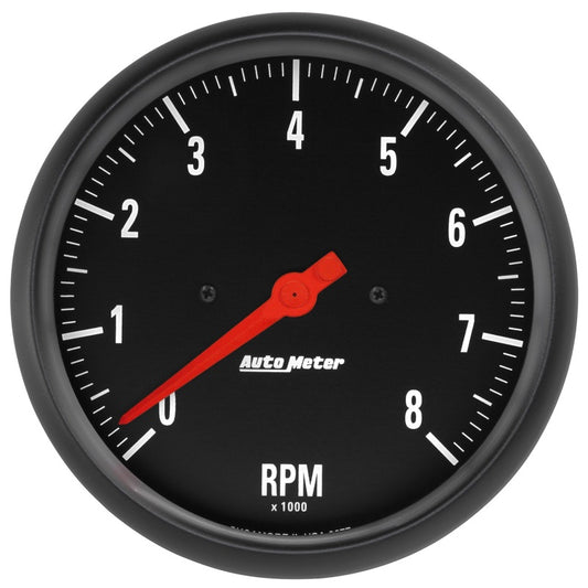 Autometer Z Series 5in. In-Dash 0-8K RPM Tachometer Gauge - Burkken Auto Parts