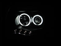 ANZO 2005-2011 Toyota Tacoma Projector Headlights w/ Halo Black - Burkken Auto Parts