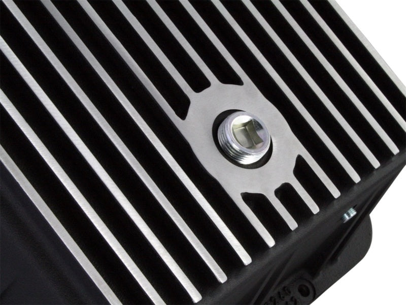 aFe Power Cover Trans Pan Machined Trans Pan GM Diesel Trucks 01-12 V8-6.6L Machined - Burkken Auto Parts