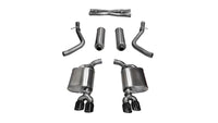Corsa 2015-2016 Dodge Challenger Xtreme Cat-Back Dual Rear Exit with Twin 3.5in Black Pro-SeriesTips - Burkken Auto Parts