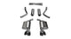 Corsa 2015-2016 Dodge Challenger Xtreme Cat-Back Dual Rear Exit with Twin 3.5in Black Pro-SeriesTips - Burkken Auto Parts