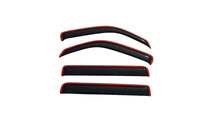 AVS 07-11 Dodge Nitro Ventvisor In-Channel Front & Rear Window Deflectors 4pc - Smoke - Burkken Auto Parts