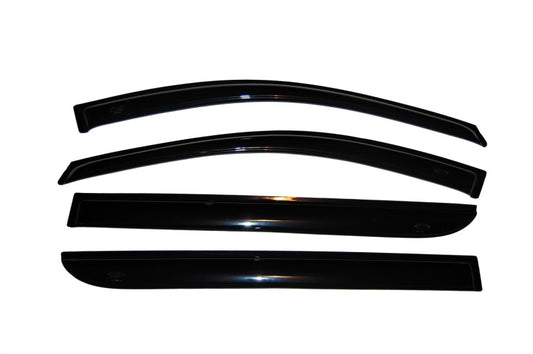AVS 05-07 Honda Odyssey Ventvisor Outside Mount Window Deflectors 4pc - Smoke - Burkken Auto Parts