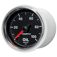 Autometer GS 52mm 0-100 PSI Mechanical Oil Pressure Gauge - Burkken Auto Parts