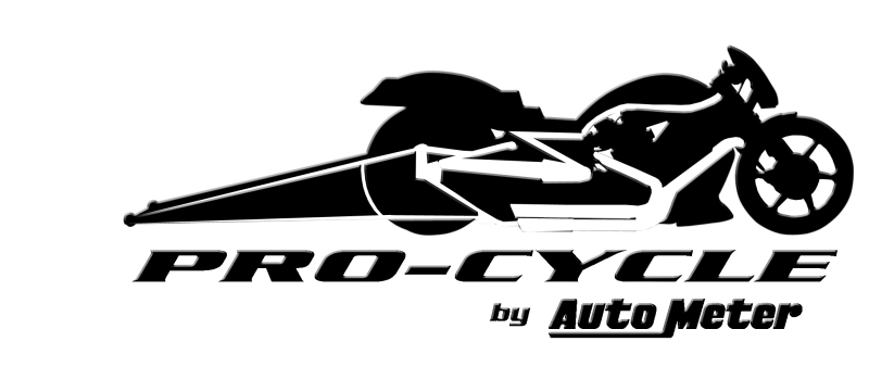 Autometer Pro-Cycle Gauge Tach 3 3/4in 8K Rpm 2&4 Cylinder White - Burkken Auto Parts