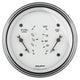 AutoMeter Gauge Dual Fuel & Oilp 3-3/8in. 0 Ohm(e) to 90 Ohm(f)& 100PSI Elec Old Tyme White - Burkken Auto Parts