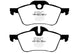 EBC 02-03 Mini Hardtop 1.6 Redstuff Front Brake Pads - Burkken Auto Parts