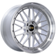 BBS LM 20x10 5x120 ET33 Diamond Silver Center Diamond Cut Lip Wheel -82mm PFS/Clip Required - Burkken Auto Parts