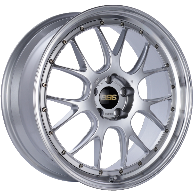 BBS LM-R 21x9 5x120 ET32 Diamond Silver Center Diamond Cut Lip Wheel -82mm PFS/Clip Required - Burkken Auto Parts