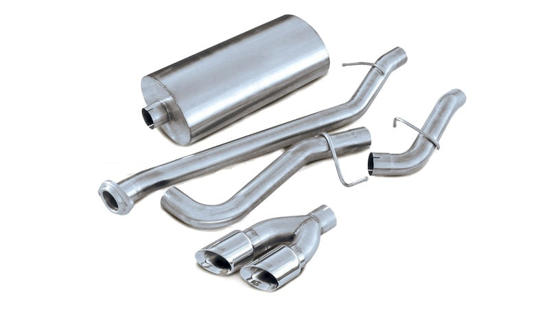 Corsa 2001-2006 Chevrolet Suburban Z71 5.3L V8 Polished Sport Cat-Back Exhaust - Burkken Auto Parts