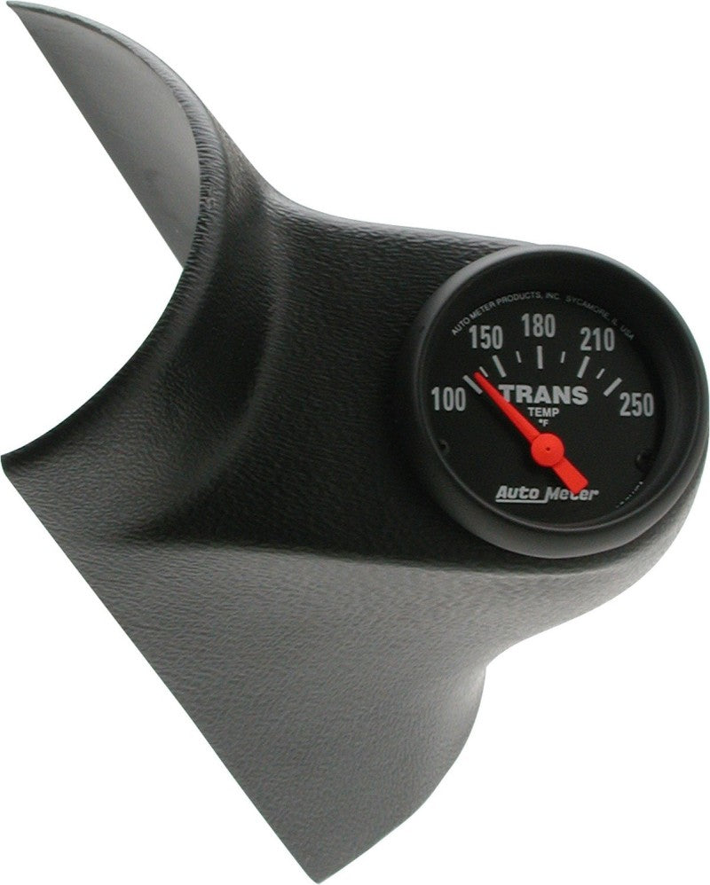 Autometer Z Series 52.4mm 100-250 Degrees F Transmission Gauge & Gauge Pillar Mount - Burkken Auto Parts