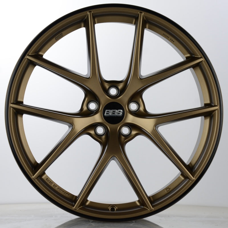 BBS CI-R 19x9 5x120 ET44 Bronze Rim Protector Wheel -82mm PFS/Clip Required - Burkken Auto Parts