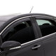 AVS 13-18 Toyota Avalon Ventvisor In-Channel Front & Rear Window Deflectors 4pc - Smoke - Burkken Auto Parts
