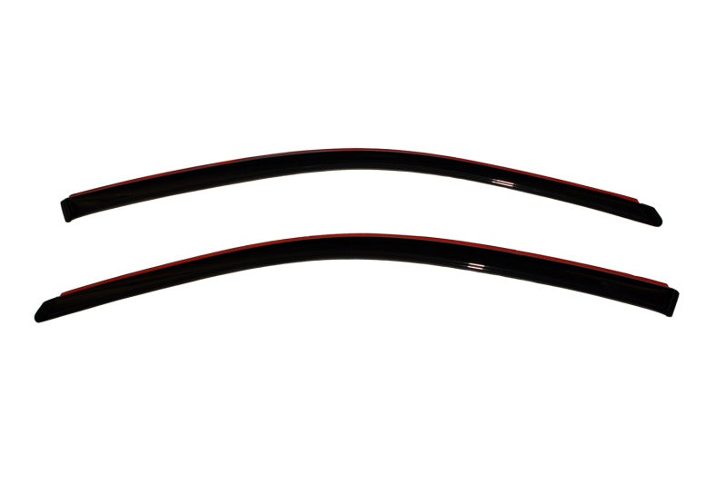 AVS 14-18 Chevy Silverado 1500 Standard Cab Ventvisor In-Channel Window Deflectors 2pc - Smoke - Burkken Auto Parts