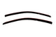 AVS 14-18 Chevy Silverado 1500 Standard Cab Ventvisor In-Channel Window Deflectors 2pc - Smoke - Burkken Auto Parts