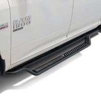 Westin 09-18 RAM 1500 CC / 10-24 RAM 2500/3500 CC Outlaw Drop Running Boards - Tex. Blk - Burkken Auto Parts