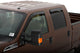 AVS 99-16 Ford F-250 Supercab Ventvisor Outside Mount Window Deflectors 4pc - Smoke - Burkken Auto Parts