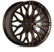 Vossen HF6-3 - 24x10 / ET25 / 6x139.7 / 77.8 / Deep - Satin Bronze