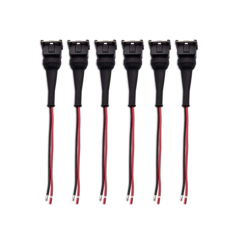 BLOX Racing Injector Pigtail Ev1 Female - Set Of 6 - Burkken Auto Parts