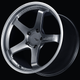 Advan GT for Porsche 19x11.0 / +60 Off / 5x130 / 71.6mm Bore / Machining and Hyper Platinum Black - Burkken Auto Parts
