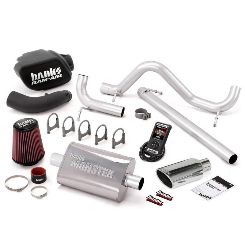 Banks Power 07-11 Jeep 3.8L Wrangler - 2dr Stinger System w/ AutoMind - Burkken Auto Parts