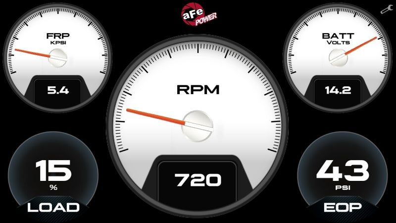 aFe AGD Advanced Gauge Display Digital 5.5in Monitor 08-18 Dodge/RAM/Ford/GM Diesel Trucks - Burkken Auto Parts