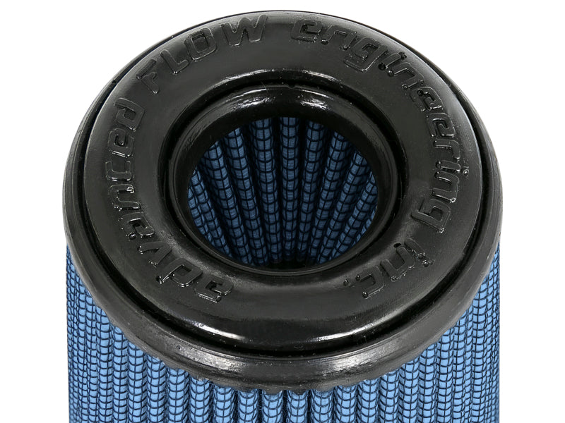 aFe Magnum FLOW Pro 5R Air Filter 3-1/2in F x 5in B x 3-1/2in T (INV DOME) x 8in H - Burkken Auto Parts