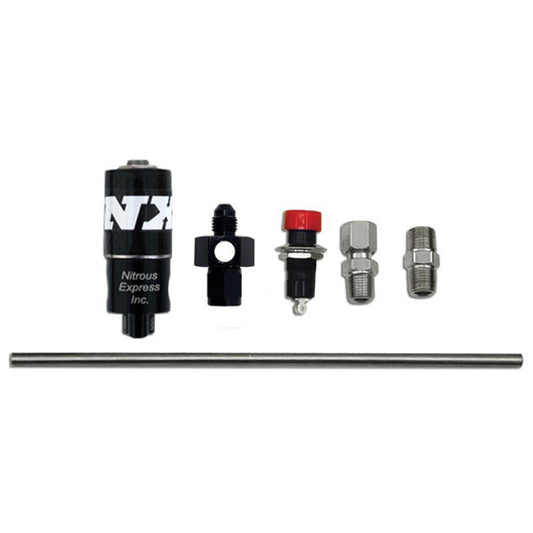 Nitrous Express Nitrous Purge Valve (6AN Manifold Push Button and Vent Tube) - Burkken Auto Parts