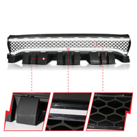 ANZO 15-23 Dodge Charger Black LED Grille w/ Initiation & Running Light/DRL Bar - Burkken Auto Parts