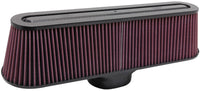K&N Air Filter with Carbon Fiber Top and Base - Burkken Auto Parts
