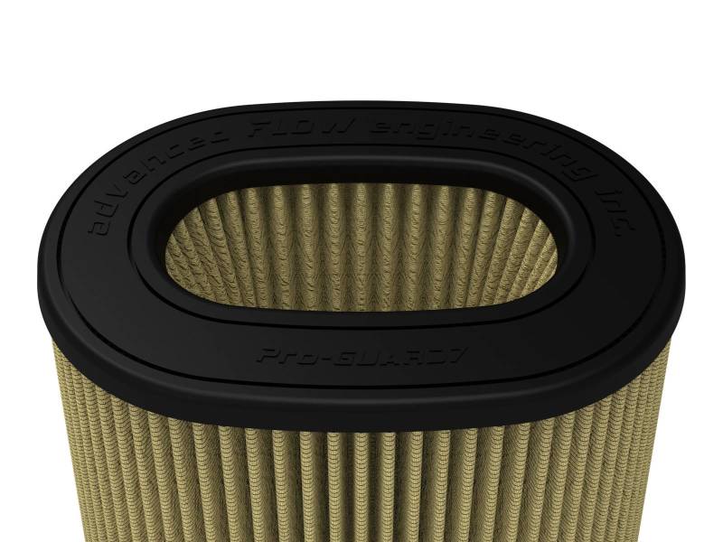 aFe Magnum FLOW Pro GUARD7 Air Filter (6-3/4 x 4-3/4)in F x (8-1/2 x 6-1/2)in B x (7-1/4 x 5)in T - Burkken Auto Parts