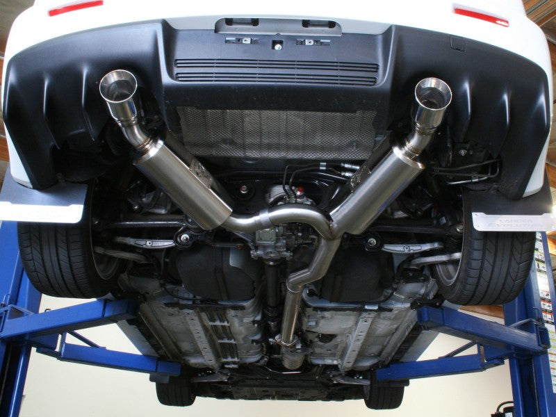 aFe Takeda Exhaust 304SS Dual Cat-Back w/ Polished Tips 08-13 Mitsubishi Lancer Evo X L4 2.0L Turbo - Burkken Auto Parts