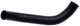 Gates 94-96 Chevrolet Caprice V-8 5.7L Lower - Pipe To Rad. Molded Coolant Hose