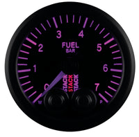 Autometer Stack 52mm 0-7 Bar M10 Male Pro-Control Fuel Pressure Gauge - Black - Burkken Auto Parts