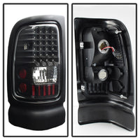 xTune Dodge Ram 1500 94-01 / Ram 2500/3500 94-02 LED Tail Lights Black ALT-ON-DRAM94-LED-BK - Burkken Auto Parts