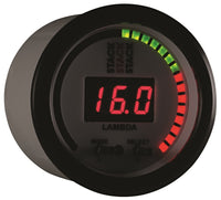 Autometer Stack 52mm Pro-Control Wideband Air/Fuel Ratio (Lambda) Gauge - White - Burkken Auto Parts