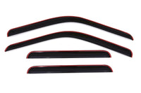 AVS 99-16 Ford F-250 Supercrew Ventvisor In-Channel Front & Rear Window Deflectors 4pc - Smoke - Burkken Auto Parts