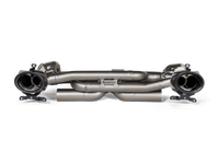 Akrapovic Porsche 911 Carrera /S/4/4S/GTS/Cabriolet/Targa/Dakar (992) Slip-On Line Titanium Exhaust - Burkken Auto Parts