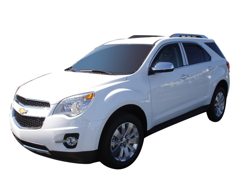 AVS 10-17 Chevy Equinox Ventvisor In-Channel Front & Rear Window Deflectors 4pc - Smoke - Burkken Auto Parts