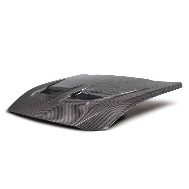 Anderson Composites 2024 Ford Mustang Type-GTD Double Sided Carbon Fiber Hood - Burkken Auto Parts