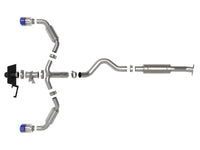 aFe 23-24 Toyota GR Corolla L3 1.6L (t) Gemini XV 3in to 2-1/2in Cat Back Exhaust w/ Blue Flame Tips - Burkken Auto Parts