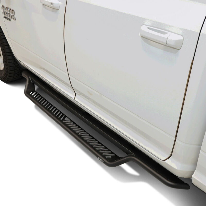 Westin 09-18 RAM 1500 CC / 10-24 RAM 2500/3500 CC Outlaw Drop Running Boards - Tex. Blk - Burkken Auto Parts