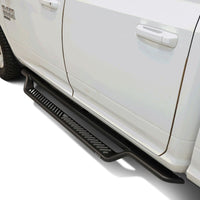 Westin 09-18 RAM 1500 CC / 10-24 RAM 2500/3500 CC Outlaw Drop Running Boards - Tex. Blk - Burkken Auto Parts