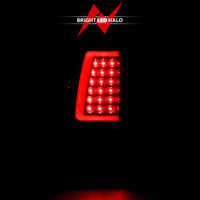 ANZO 1999-2002 Chevy Silverado 1500 LED Taillights Plank Style Black w/Smoke Lens - Burkken Auto Parts