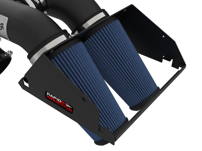 aFe Rapid Induction Pro 5R Cold Air Intake System 21-22 Ford F-150 Raptor V6-3.5L (tt) - Burkken Auto Parts