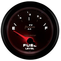 AutoMeter Gauge Fuel Level 2-5/8in. 240 Ohm(e) to 33 Ohm(f) Elec Phantom II - Burkken Auto Parts