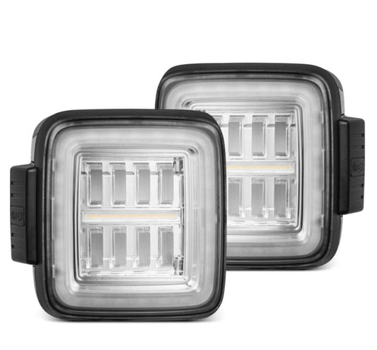 AlphaRex 18-24 Jeep Wrangler JL NOVA-Series LED Tail Lights - Burkken Auto Parts